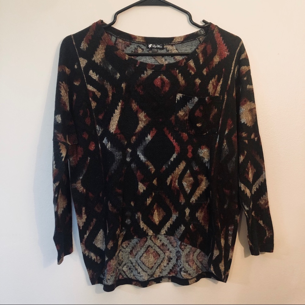 3/4 Sleeve Loosely Fitted Tee